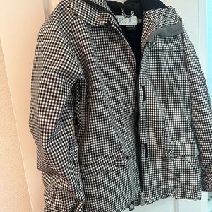 Limited Edition Roxy snowboard ski jacket houndstooth